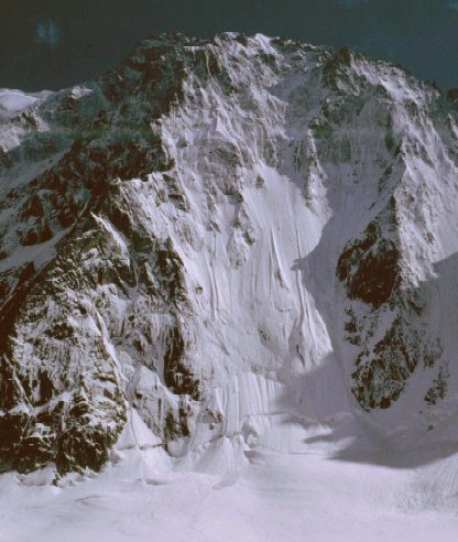 Les Droites ( 4000 metres ) in the Mont Blanc Massif