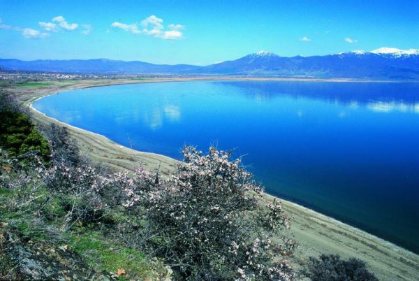 Lake Ohrid in Macedonia