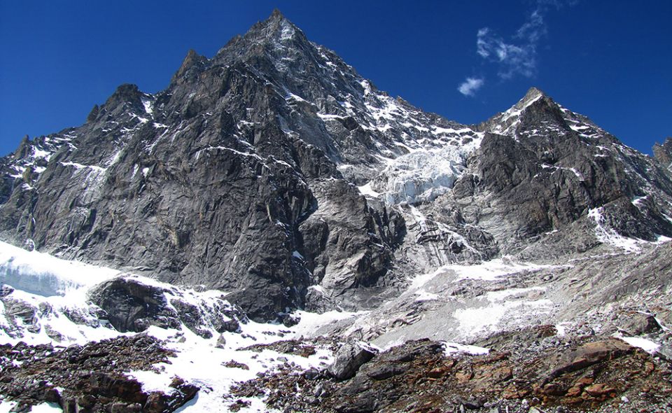 Mount Kyajo Ri in Gokyo Valley