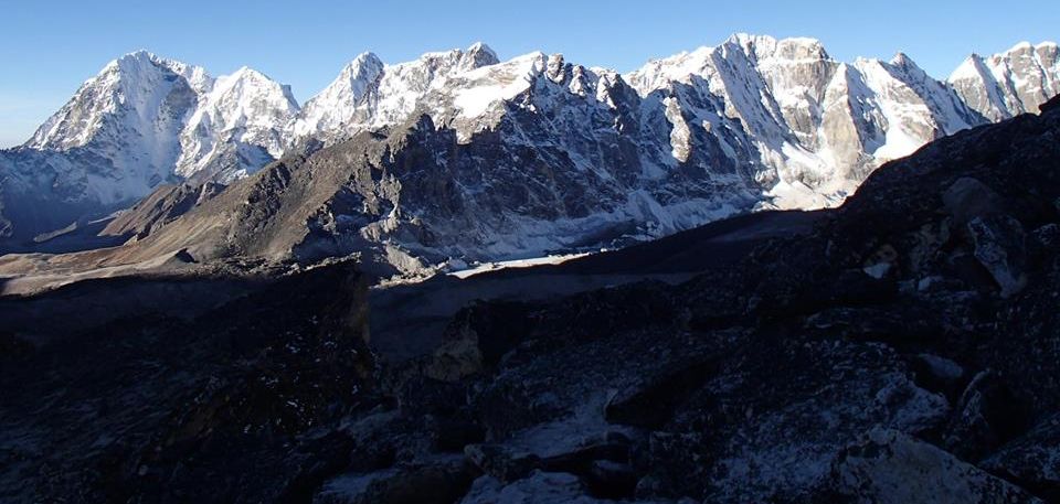 Peaks in Gokyo Valley