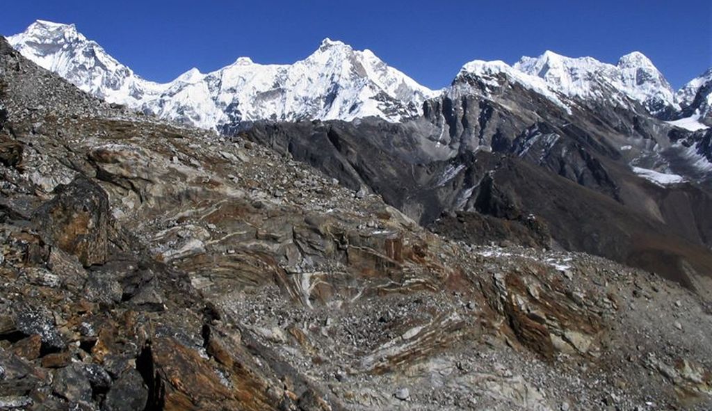 Gyachung Kang from Gokyo Ri