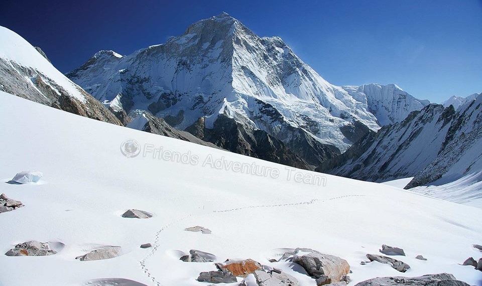 Mount Makalu from West Col