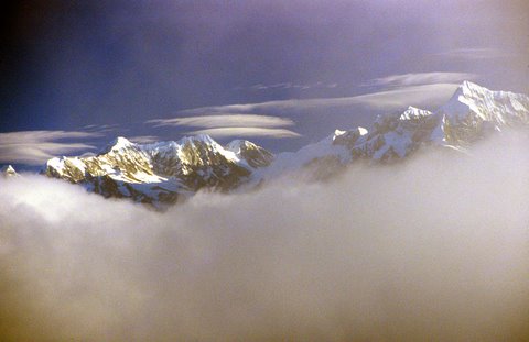 Rolwaling Himal and Numbur from Pike Peak