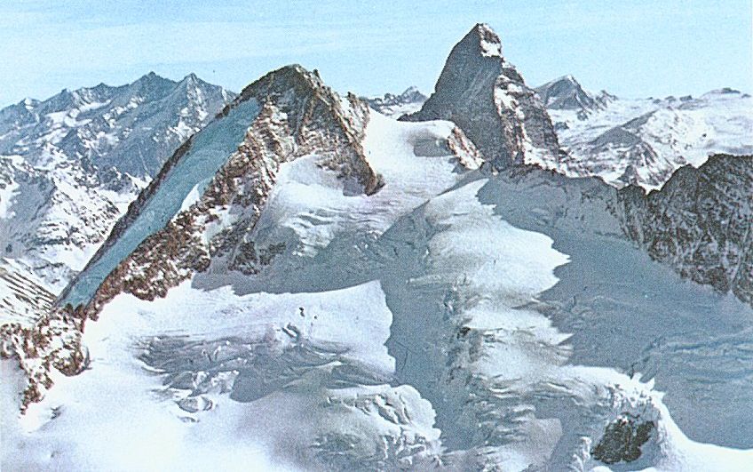 Dent d'Herens and Il Cervino ( Matterhorn )