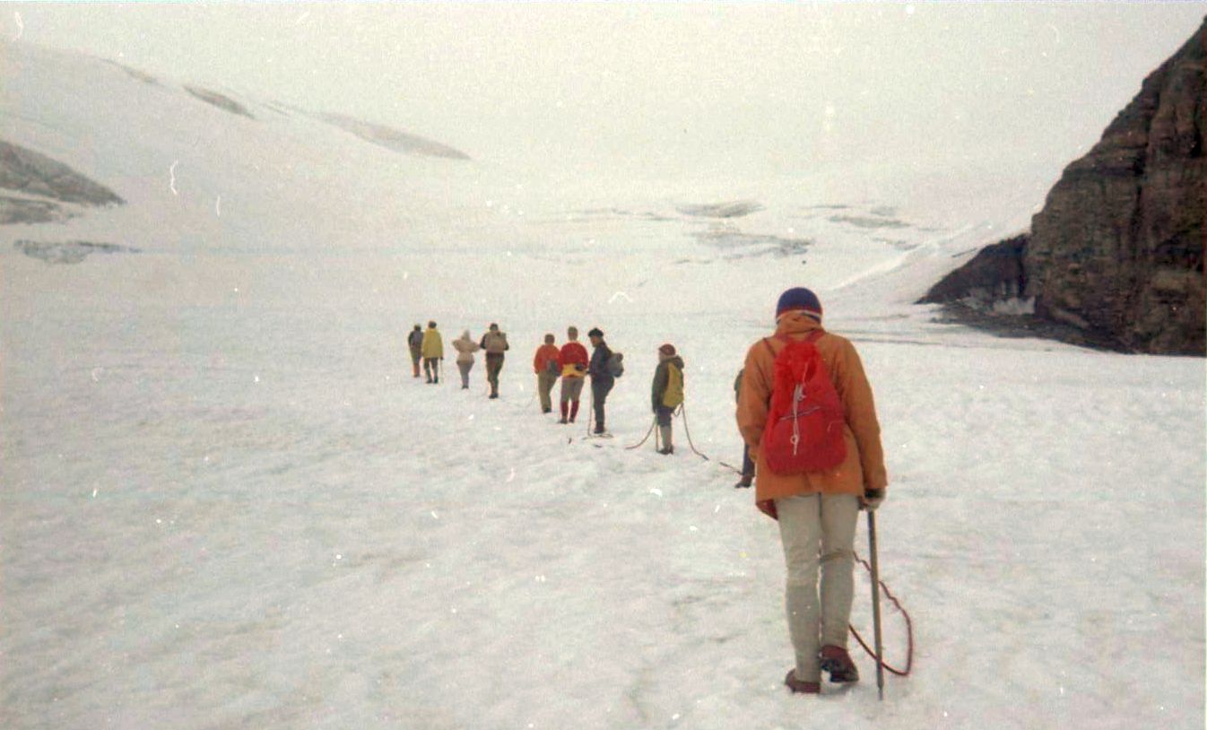 Ascent of the Wildstrubel in the Bernese Oberlands Region of the Swiss Alps