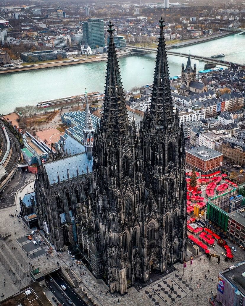 The Cathedral in Cologne in the Eifel Region of Germany