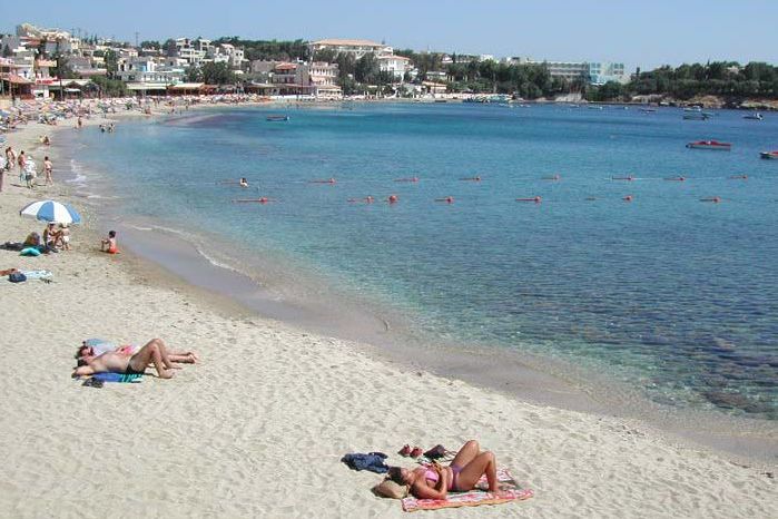 Agia Pelagia in Iraklio ( Heraklion ) on Greek Island of Crete