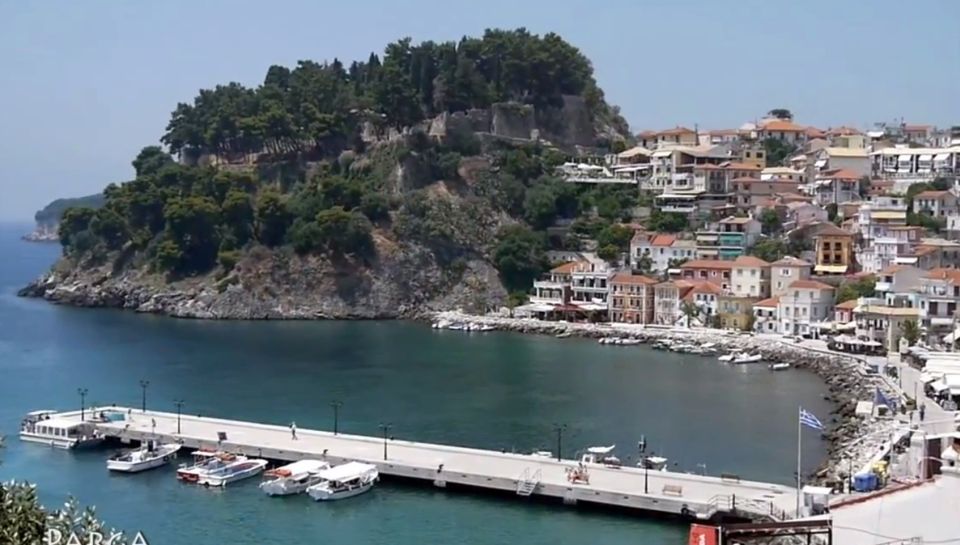 Town of Parga on the Ionian Coast of Greece