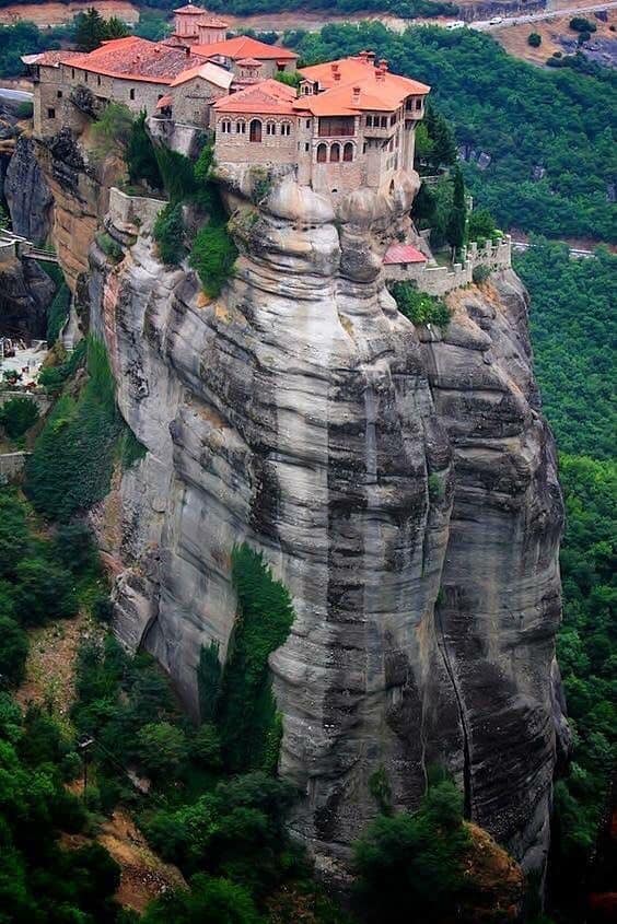 The Meteora in Northern Greece