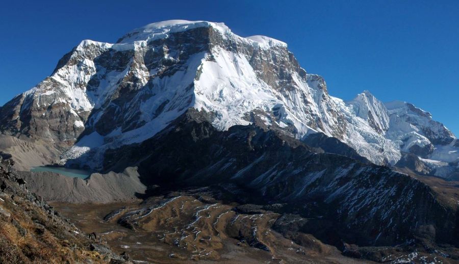 Kangchengyao ( Gyao Chang ) in North Sikkim in the Indian Himalaya