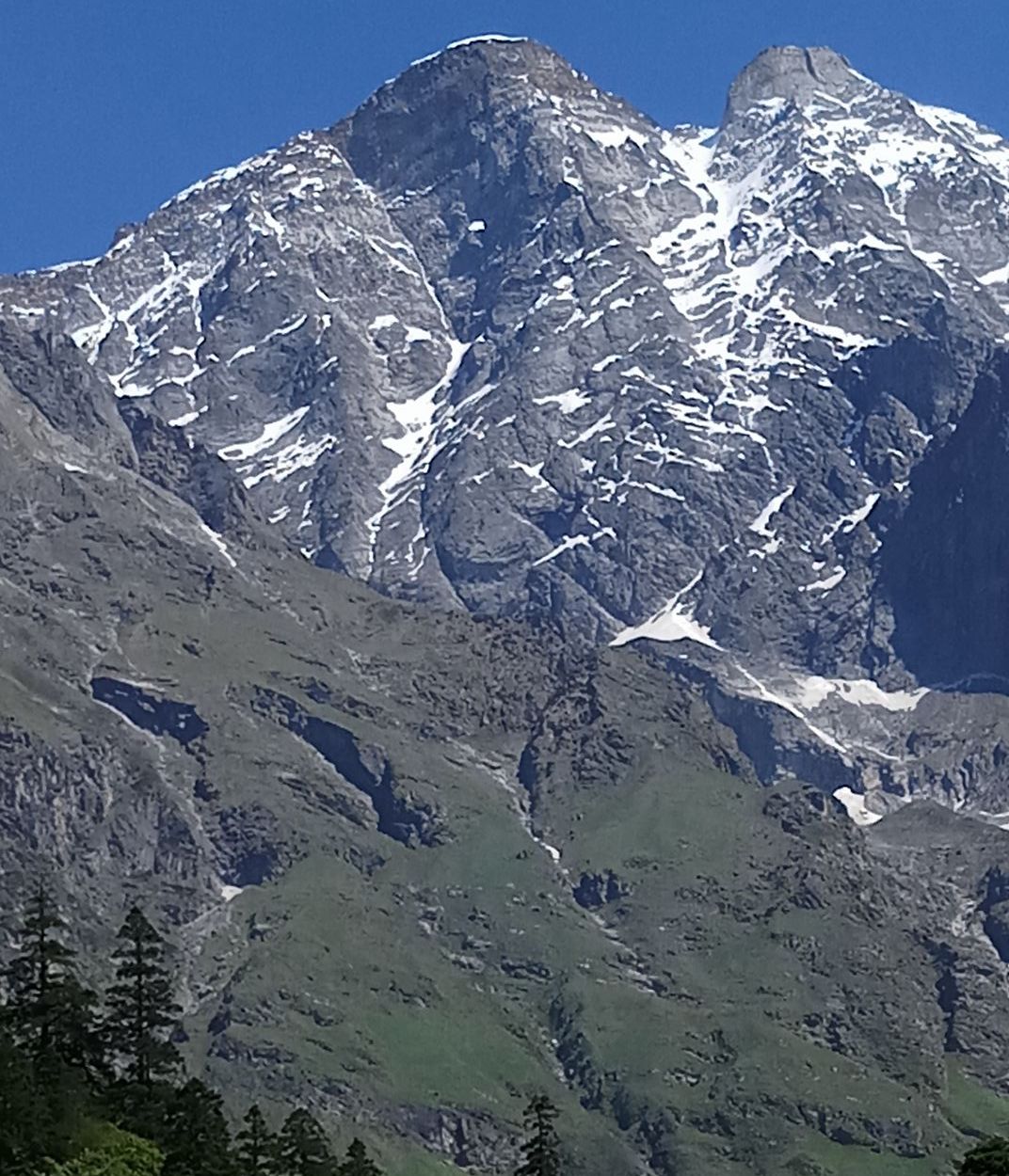 Himalayan Peaks above the Valley of Flowers