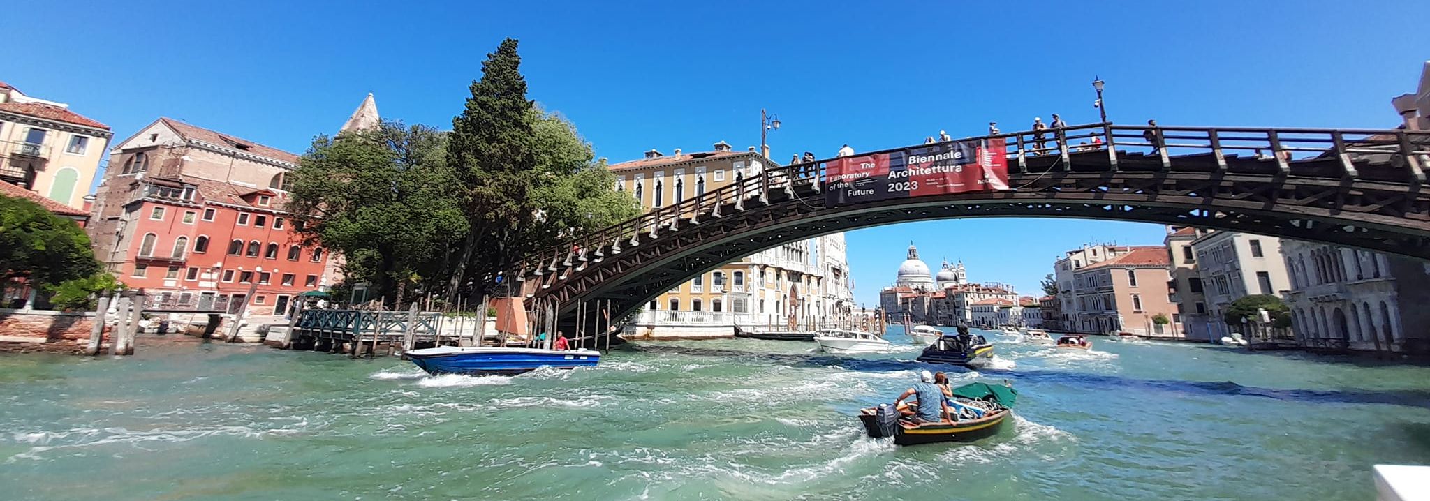 Grand Canal in Venice in Italy