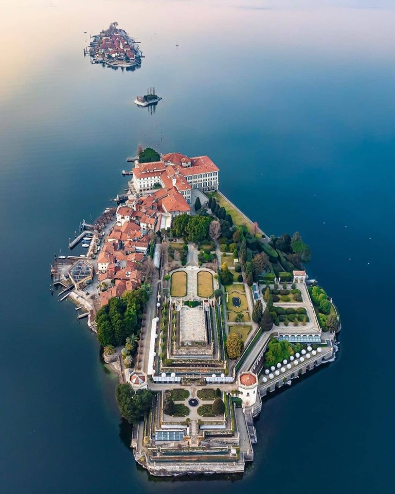 Isola Bella in Lake Maggiore in Italy