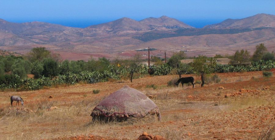 Rif Mountains in Northern Morocco