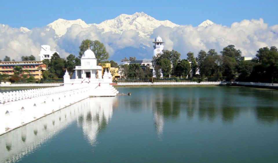 Rani Pokhari and Clock Tower in Kathmandu