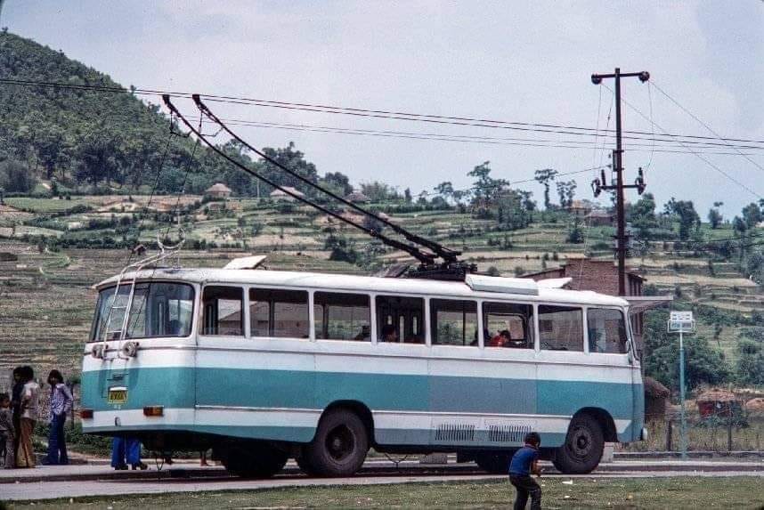 Trolleybus in Kathmandu Valley