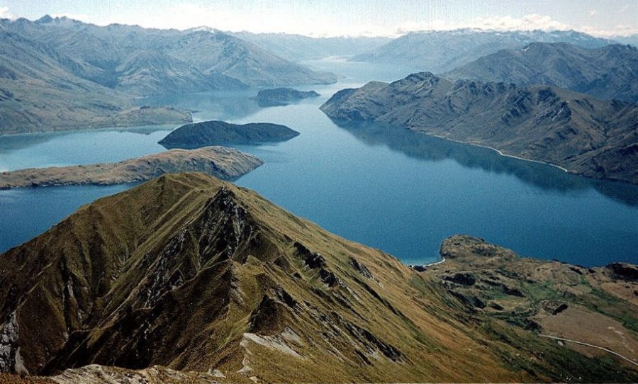 Lake Wanaka from Mt. Roy