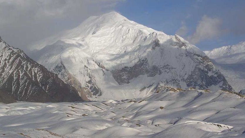 The Seven Thousanders - Chogolisa ( 7668m ) in the Karakorum Mountains of Pakistan