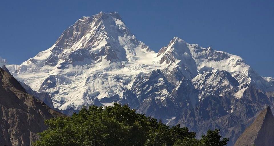 The Seven Thousanders - Masherbrum ( 7821m ) in the Karakorum Mountains of Pakistan