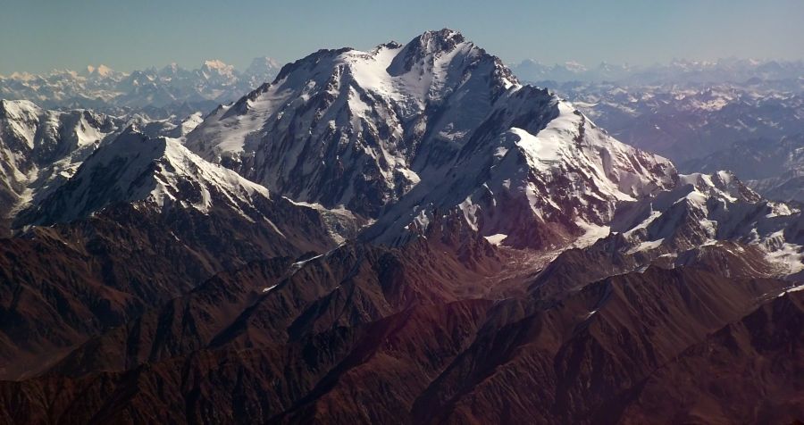 Nanga Parbat - aerial view