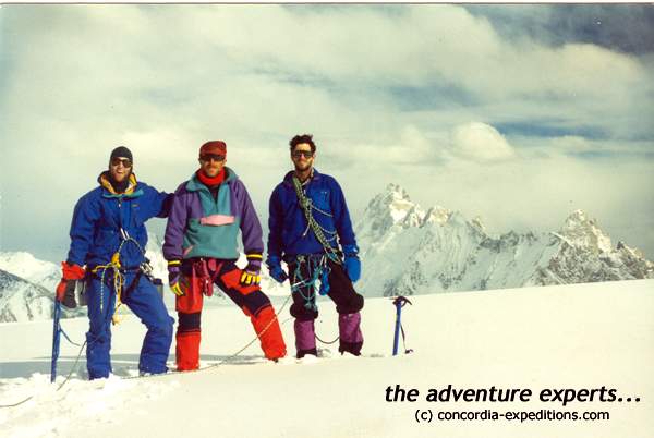 Gondogoro Pass in The Karakorum of Pakistan