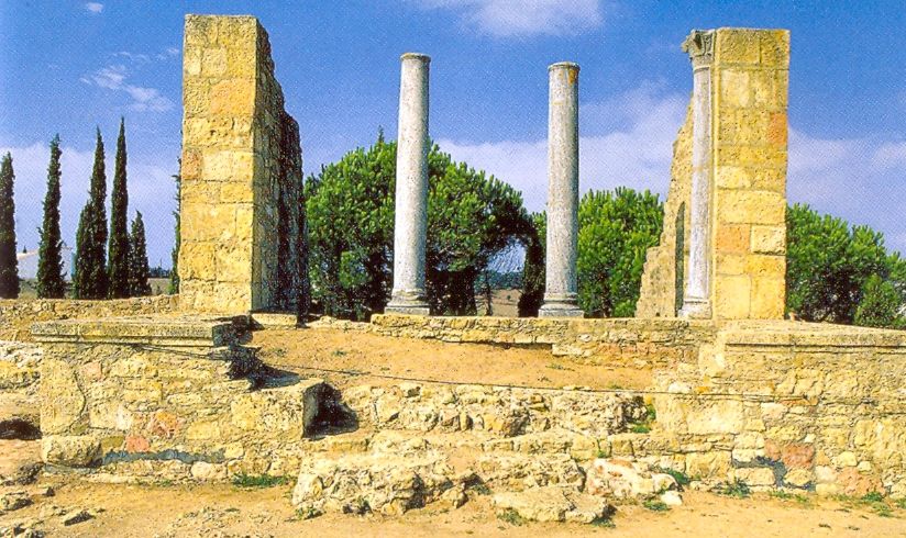 Roman ruins at Mirobriga