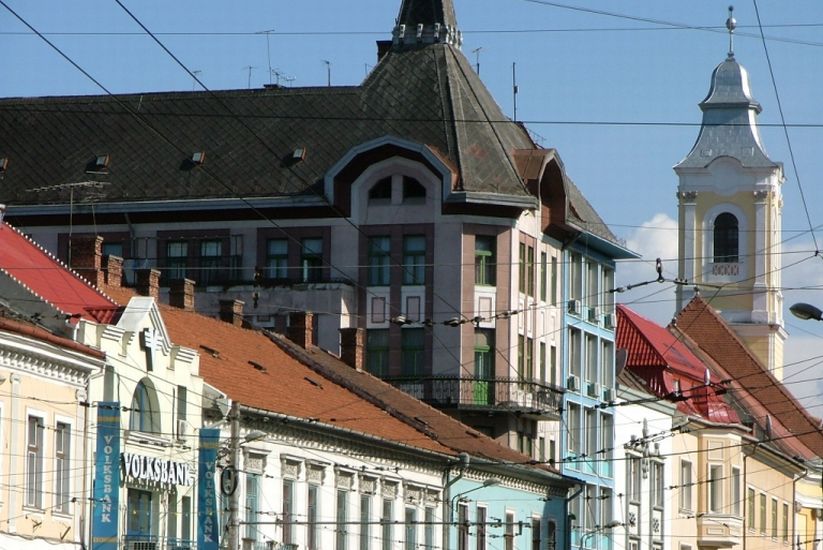 King Ferdinand Boulevard in Cluj Napoca in Romania