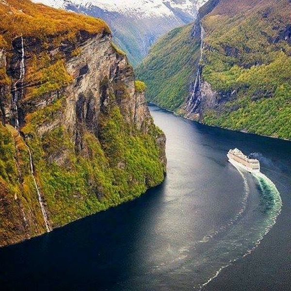 Geiranger Fjord in Norway