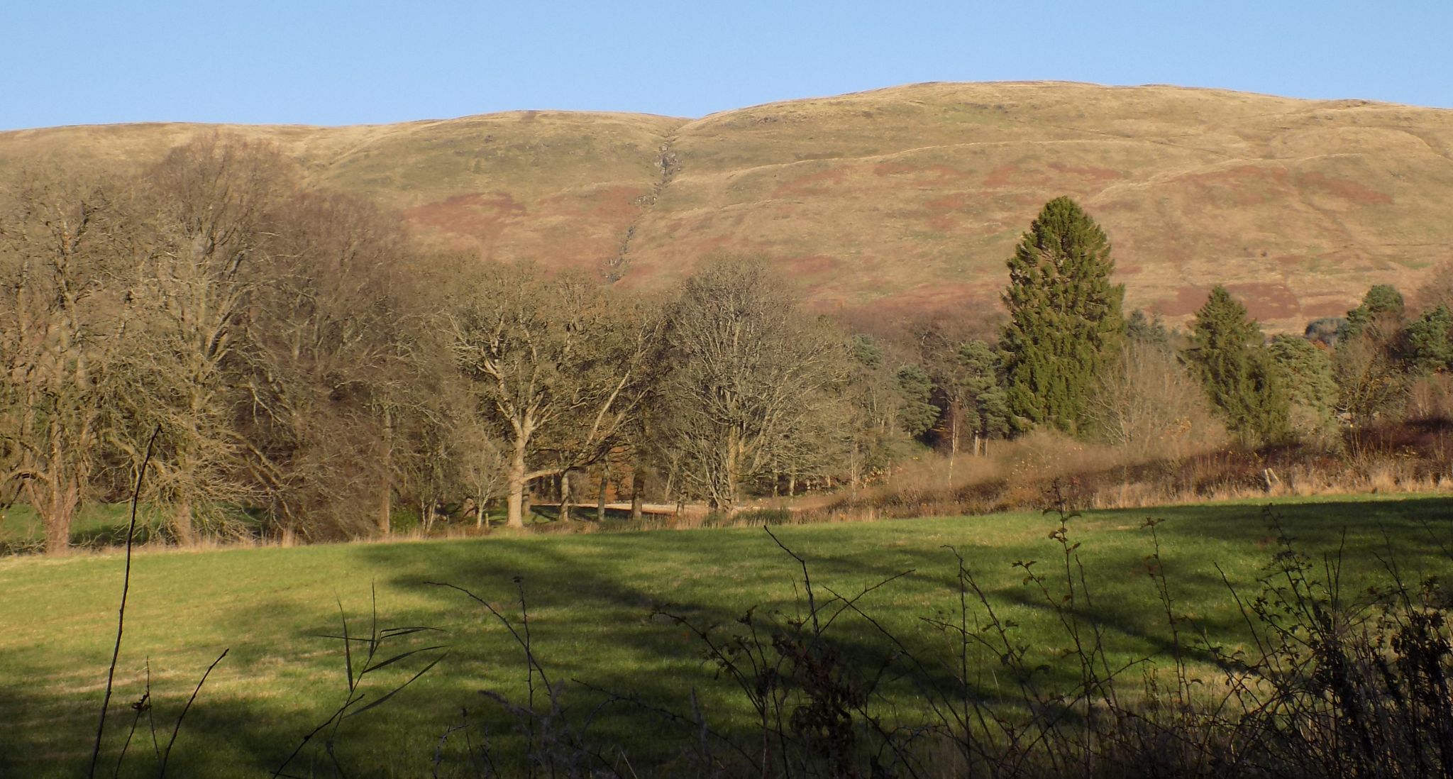 Campsie Fells on route from Alloch Dam to Mount Dam