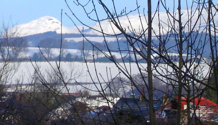 Dumgoyne and the Campsie Fells from Mosshead in Bearsden