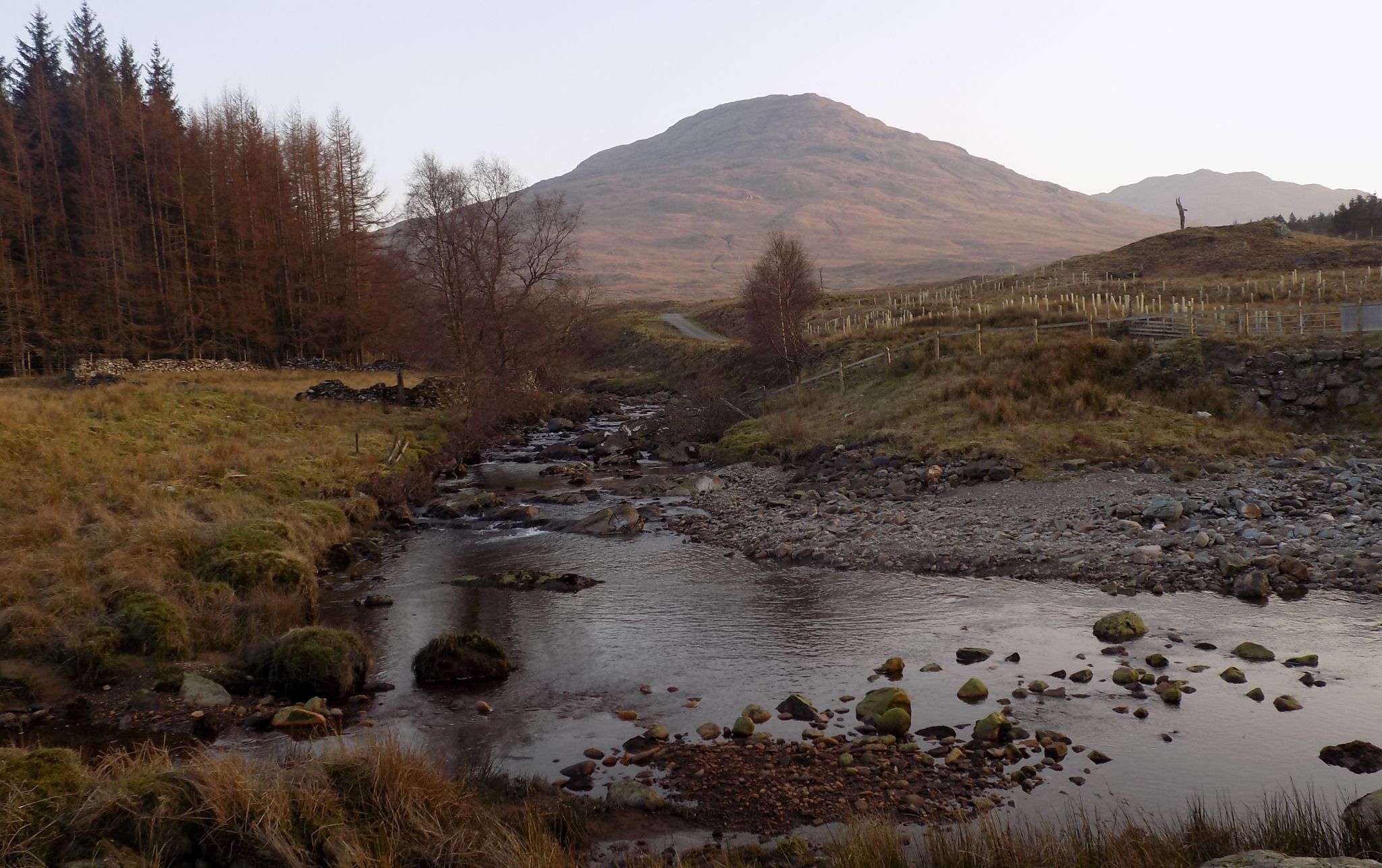 An Caisteal from River Falloch