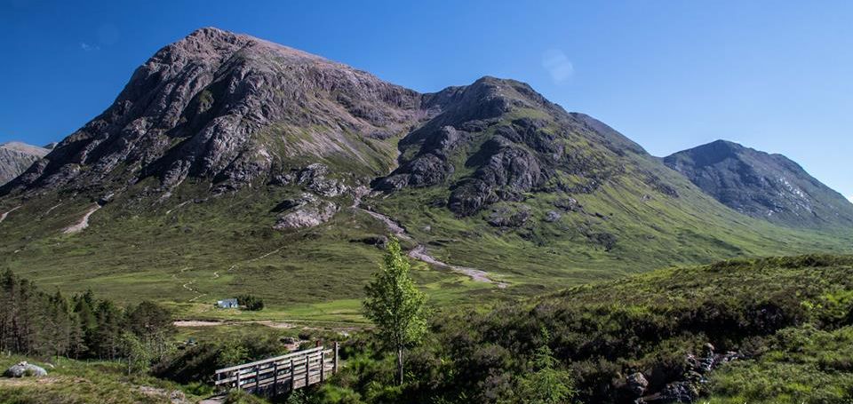 Buchaille Etive Mor in Glencoe in the Highlands of Scotland