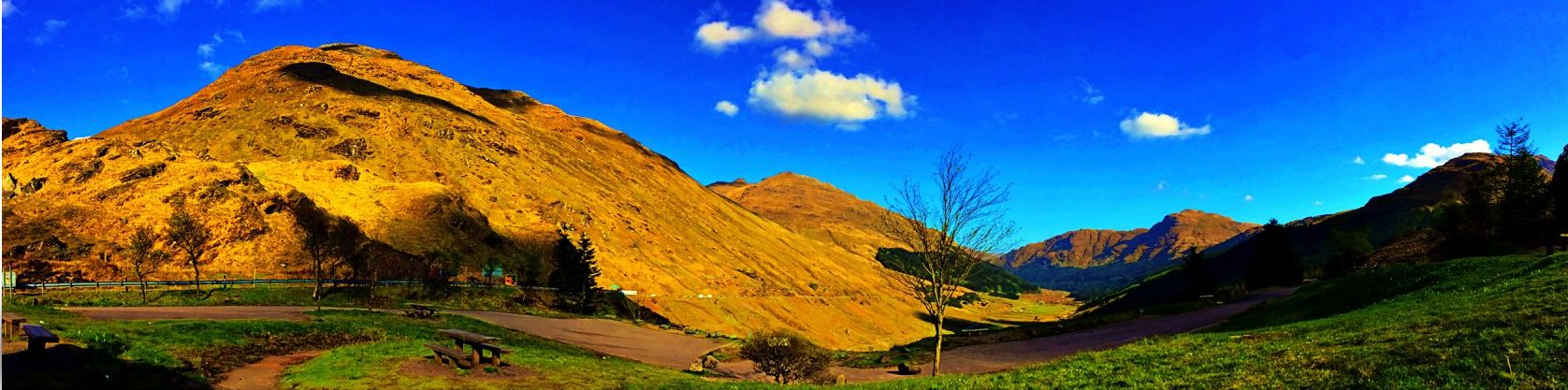 Beinn an Lochain above the "Rest and be Thankful" in the Southern Highlands of Scotland