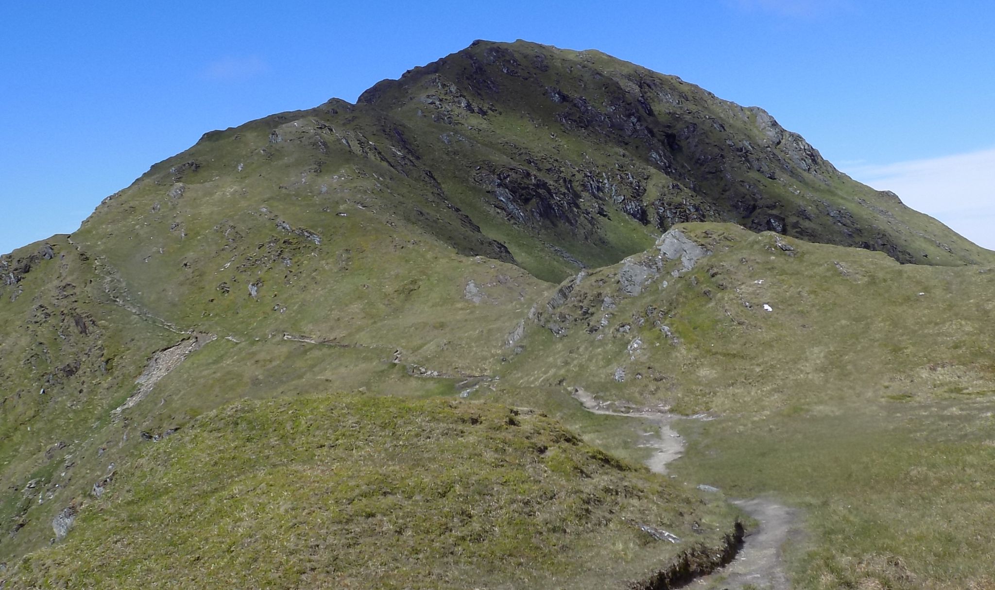 Approach to Summit of Bheinn Bhuidhe