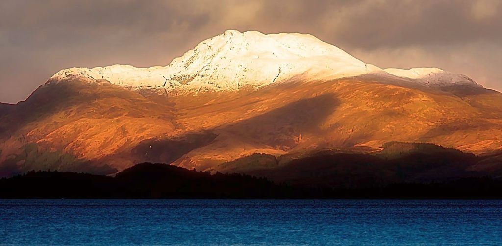 Ben Lomond above Loch Lomond