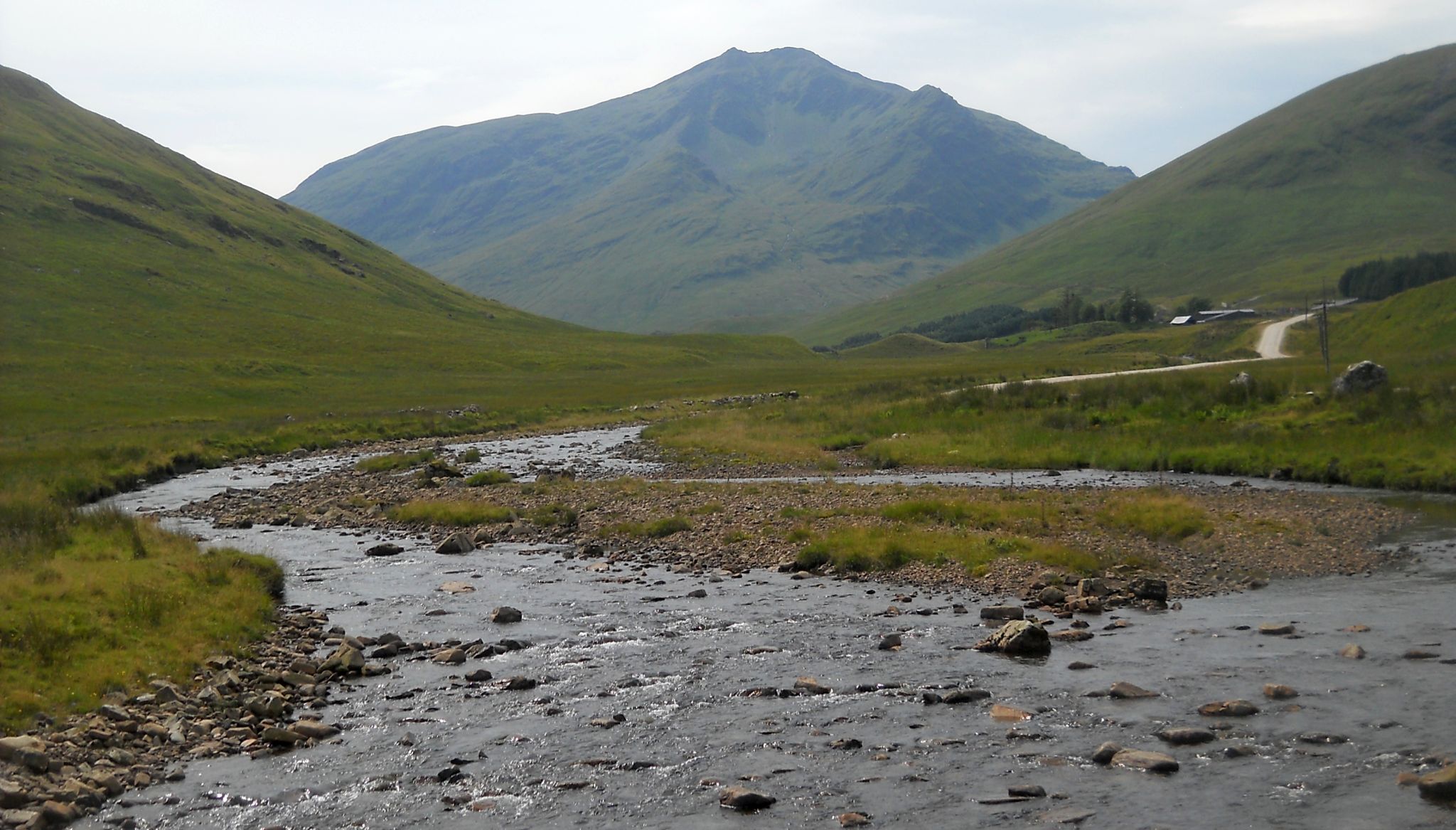 Ben Lui above Glen Cononish