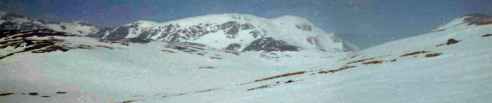 Aonach Beag from Ben Nevis