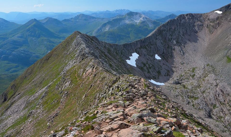 Carn Mor Dearg on Ben Nevis