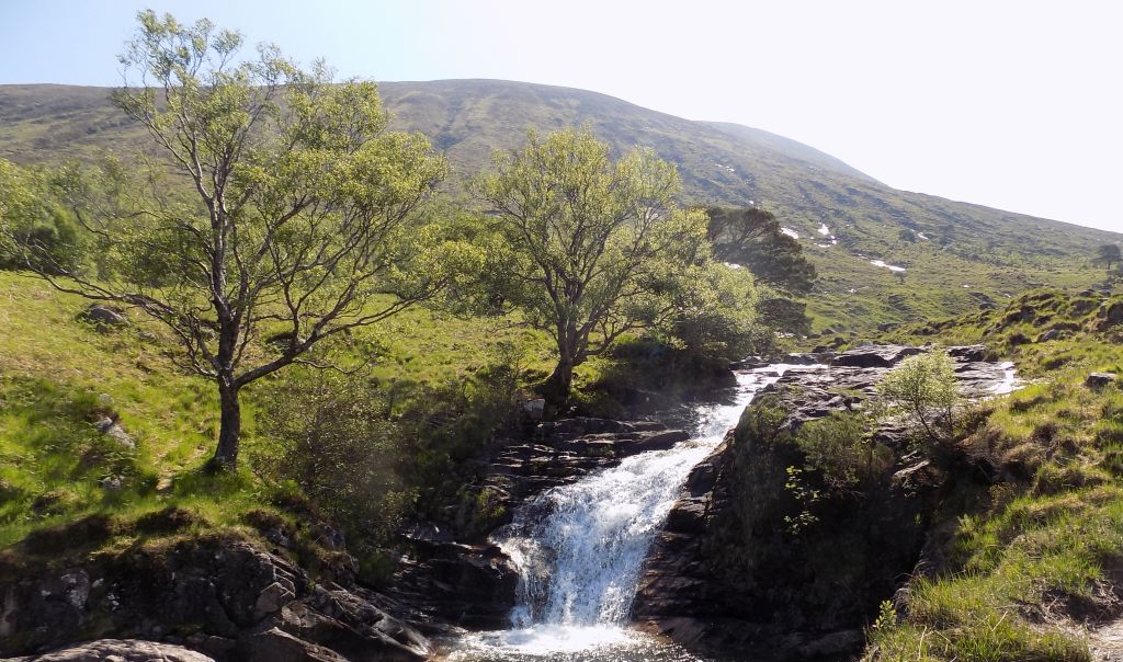 Falls on Allt Mheuran