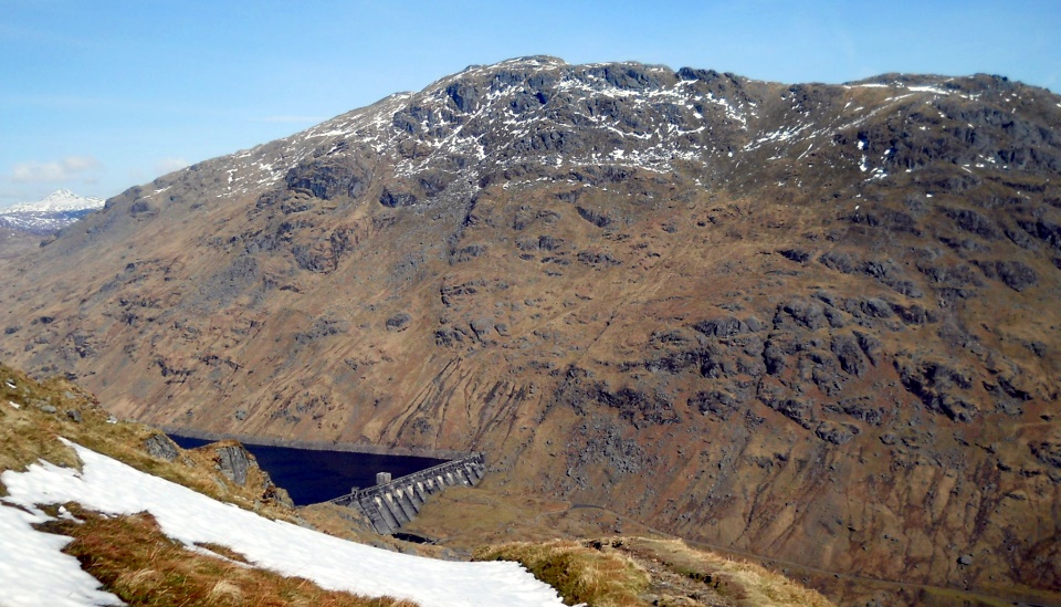 Ben Vorlich across Loch Sloy from Ben Vane