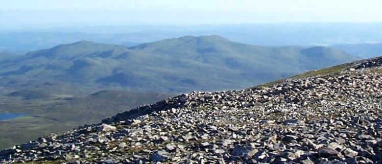 Ben Vrackie from Beinn a Ghlo