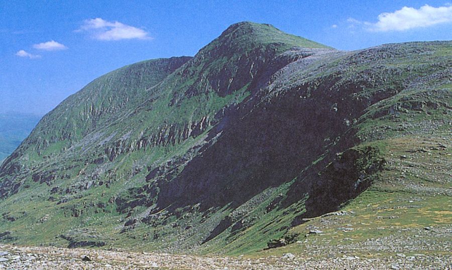 Lurg Mhor ( 986m ) at head of Loch Monar