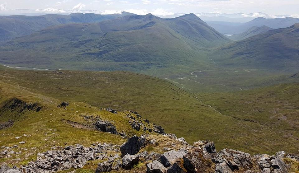 Mullach Fraoch-choire ridge