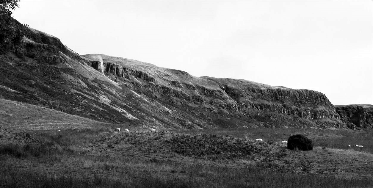 Jenny's Lum in the Campsie Fells above Strathblane