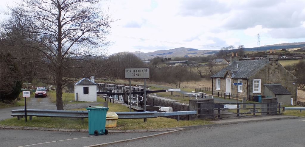 Wyndford Lock on the Forth & Clyde Canal