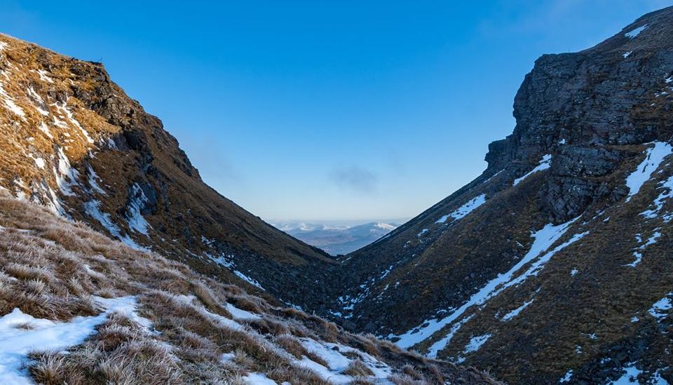 The "Window" on Creag Meagaidh