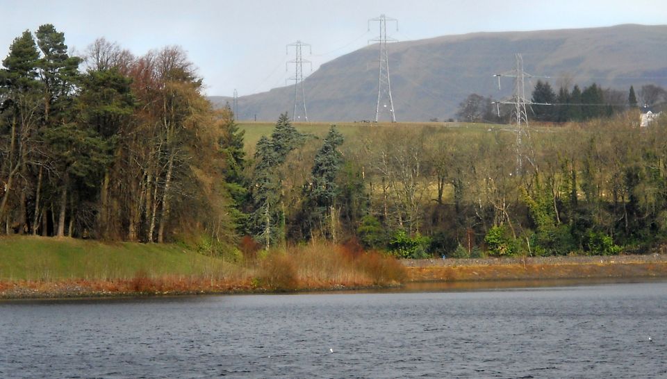 Campsie Fells from Craigmaddie Reservoir