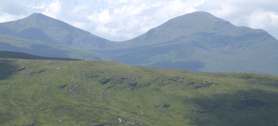 Ben More and Stob Binnien from Creag MacRanaich