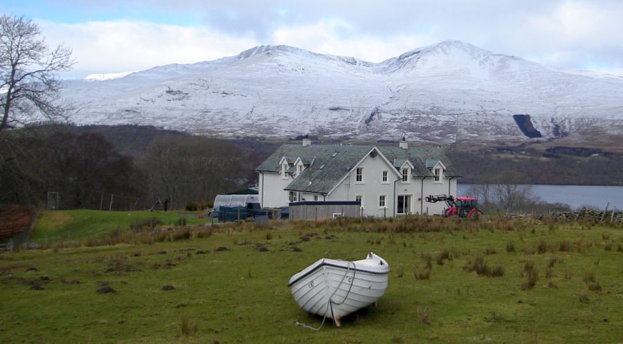 Ben Lawyers Group across Loch Tay