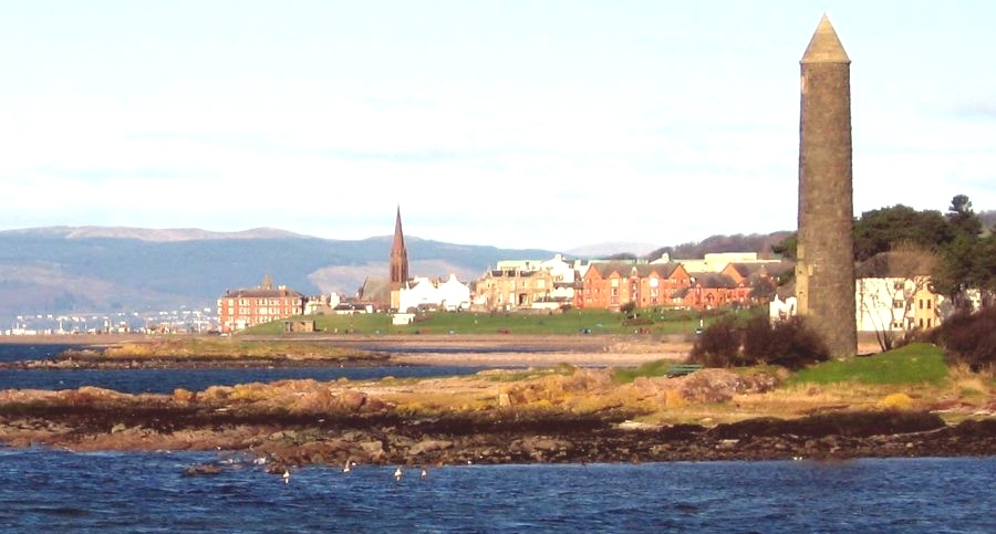 The " Pencil " in Largs